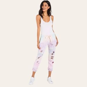 N:Philanthropy Tie Die Road Distressed Joggers 🛍️